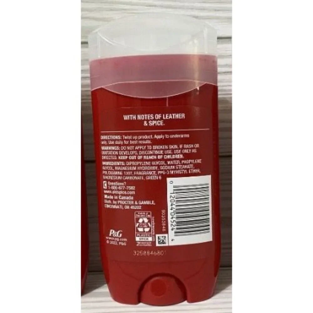Old Spice Royalty Leather & Spice Aluminum Free Deodorant 3 oz NEW - Picture 2 of 2